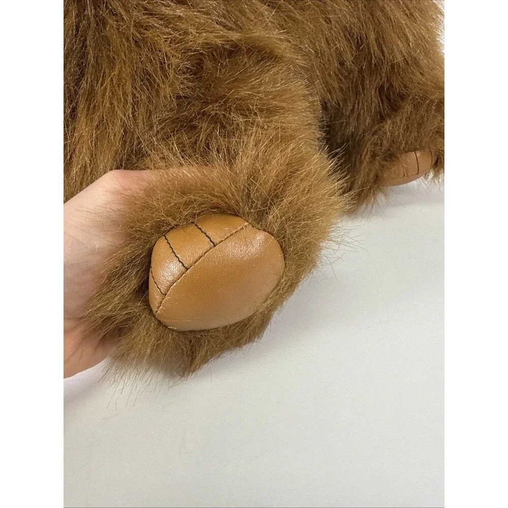 Vintage Cascade Toy Woolly Mammoth Puppet Plush